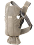 Baby Carrier Mini Mesh Grey Offwhite